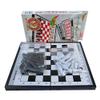 FixtureDisplays 8X8" Chess Set Portable Magnetic Chess Set 1.5" King Height 15382-FBA view 4