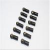 Nylon Ball Links With 5.8X3X7mm Balls (18.5mm Long) For 1/10 Scale 4mm Clockwise And Anticlockwise Turnbuckles - 12Pcs Set Black