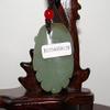 1.8"China Certified Nature Hetian Nephrite Jade Wealth Fish Hand Carved Pendant view 4