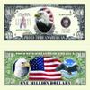 100 Proud American Eagle Million Dollar Bills with Bonus Thanks a Million Gift Card Set view 1