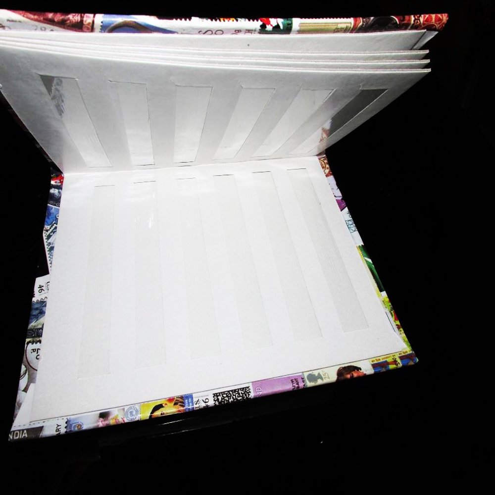 Premier World Postage Stamp Album Collection Stock Book 20 pages for 500+ stamps