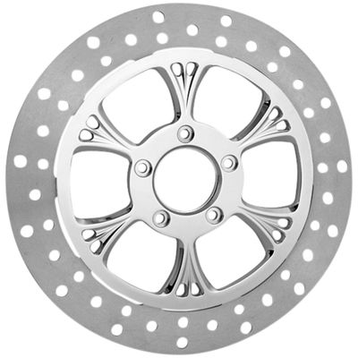 RC Components ZSSFLT102CF2K Majestic 13in. Floating Brake Rotor - Chrome