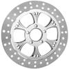 RC Components ZSSFLT102CF2K Majestic 13in. Floating Brake Rotor - Chrome view 1