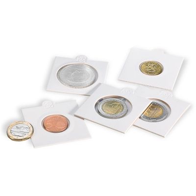 Leuchtturm Mnzrahmchen self-Adhesive, for Coins up to 35 mm , 1000-pack
