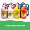 Handy Art 212-755 Little Masters Washable Tempera Paint 1/2 Gallon, Black view 2