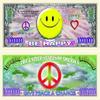 100 Be Happy (Smiley Face) Million Dollar Bills with Bonus Thanks a Million Gift Card Set view 1