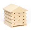 Baker Ross AC805 Wooden Bee Houses - Pack of 2, Perfect for Children to Design and Decorate, Ideal for School Work, Home Crafting, Craft Group Tasks view 1