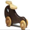 Wooden Toy Helicopter Push Toy  Handmade Natural Wood Helicopter for Toddlers & Kids, Classic Gift Toy for Everyday Play view 2