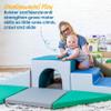 ECR4Kids SoftZone Lincoln Tunnel Climber, Toddler Playset, Contemporary, 9-Piece view 3