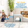 ECR4Kids SoftZone Lincoln Tunnel Climber, Toddler Playset, Contemporary, 9-Piece view 4