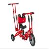Foundations Italtrike Zero Differences Special Needs Adaptive Tricycle with Push Bar, Easy Navigation, Adjustable Seat, Safe Design with Wrist Holders (Red) view 1