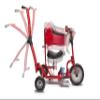 Foundations Italtrike Zero Differences Special Needs Adaptive Tricycle with Push Bar, Easy Navigation, Adjustable Seat, Safe Design with Wrist Holders (Red) view 4