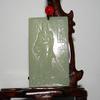 2.2" China Certified Nature Hetian Nephrite Jade The God of Wealth Pendants view 1
