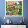 500 Piece Jigsaw Puzzle for Adults, Teens and Kids - Chaos at Christmas Tree Farm - Funny Cartoon Jigsaw Puzzle, 1000 Piece Family Games view 4