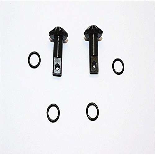GPM For Traxxas Telluride 4X4 Upgrade Parts Steel Differential Output Gears - 1Pr Set Black
