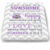 Adorable You are My Sunshine Bedtime Story Rhyme - Woodland Owl Design - Stretched Canvas Nursery Wall Art Decor - Baby Gift idea - Wooden Frame Construction - Ready to Hang 24X30 view 3