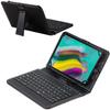 Navitech Black Keyboard Case Compatible with Samsung Galaxy Tab E view 1