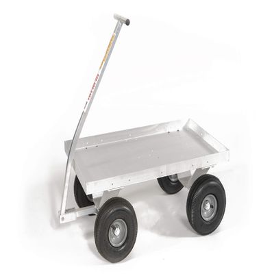 Little Hercules-Massive Power in a Lightweight Compact Package! Aluminum Pull Wagon-Made in USA!