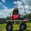 Little Hercules-Massive Power in a Lightweight Compact Package! Aluminum Pull Wagon-Made in USA! view 2