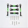 Axial Yeti Jr. Score Trophy Truck (AX90052) / Yeti Jr. Maverick (AXI90069) Upgrade Parts Aluminum Tie Rods - 5Pcs Set Green view 1