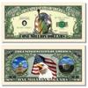 100 Lady Liberty Million Dollar Bills with Bonus Thanks a Million Gift Card Set view 1