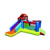 BANZAI Climb N Bounce Clubhouse (Outdoor Backyard Summer Spring Inflatable Jumping Bouncing House Castle) view 1