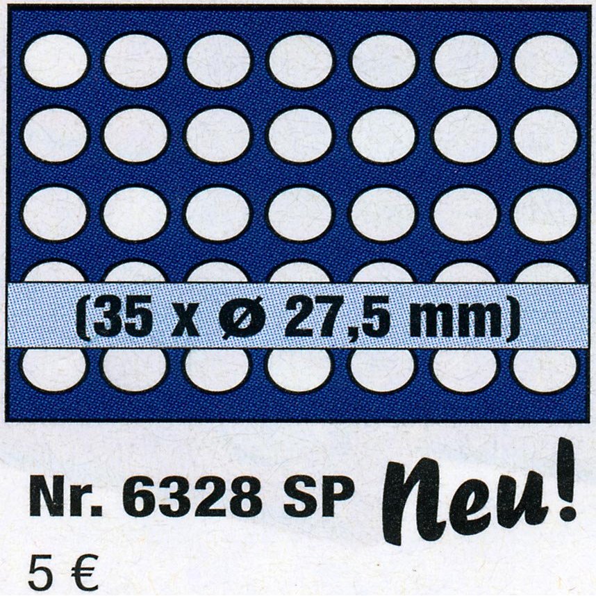 SAFE Tableau 6328 SP fr 5 Euro Mnzen