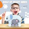 Big & Little Elephant Wooden Push Toy by Jack Rabbit Creations- Eco- Friendly Toddler Toy for Interactive, Montessori Inspired Developmental Push & Pull Toys for Babies & Kids- 18 Months + view 4