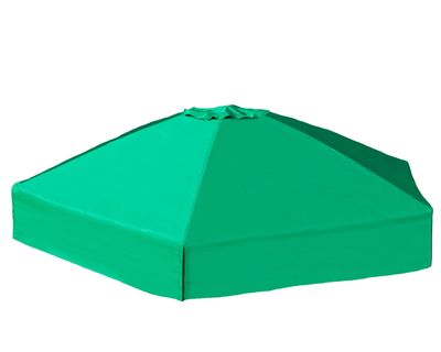 Frame It All 7'. x 8'. x 13.5in. Hexagonal Collapsible Sandbox Cover
