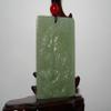 2.4" China Certified Nature Hetian Nephrite Jade Logevity God and Deer Pendants view 2