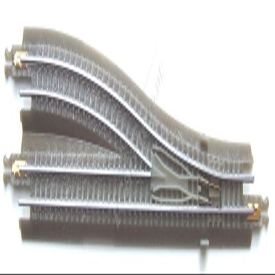 T-Gauge Model Trains 1:450 Scale Right Hand One Way Turnout 90mm