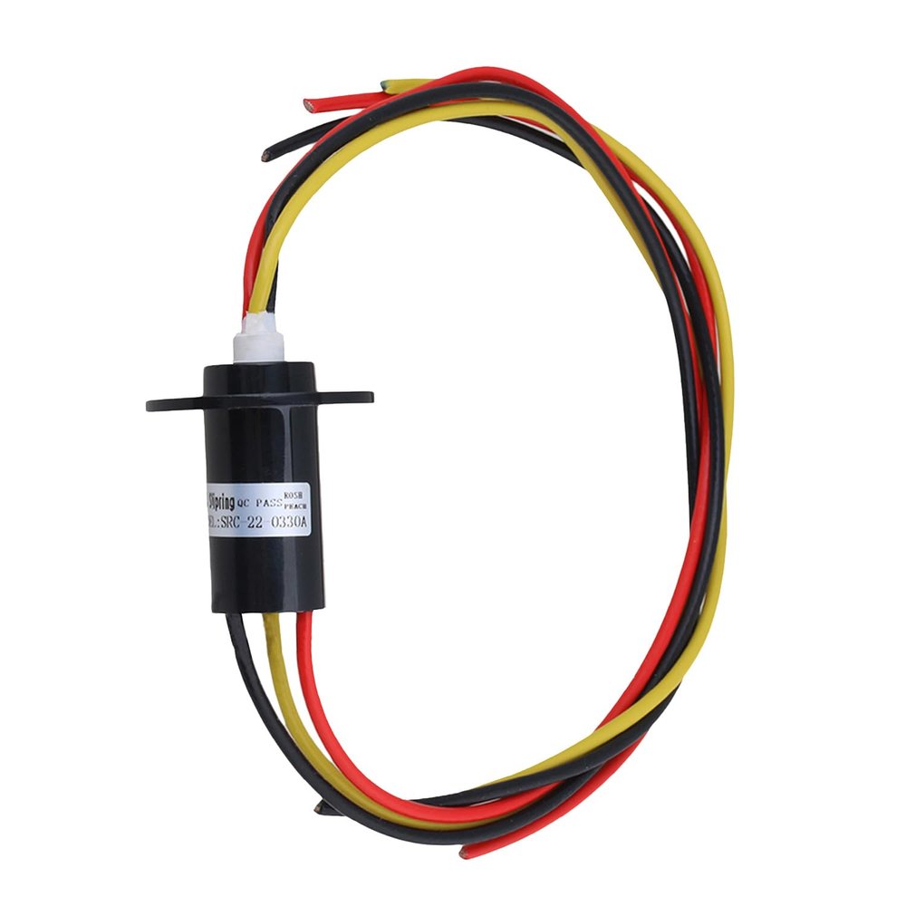 CNBTR Slip Ring, 240V, 3 Wire, 30A, 22MM Bore Electrical Rotary Connector
