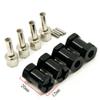 A Set of Aluminum Alloy 12mm Wheel Hub Hex Drive Adaptor + 20mm Offset for 1:10 Axial SCX10 /Wraith RC Crawler Car (Black, 20MM) view 1