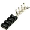 A Set of Aluminum Alloy 12mm Wheel Hub Hex Drive Adaptor + 20mm Offset for 1:10 Axial SCX10 /Wraith RC Crawler Car (Black, 20MM) view 4