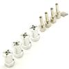 A Set of Aluminum Alloy 12mm Wheel Hub Hex Drive Adaptor + 20mm Offset for 1:10 Axial SCX10 /Wraith RC Crawler Car (Silver, 20MM) view 4