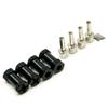 A Set of Aluminum Alloy 12mm Wheel Hub Hex Drive Adaptor + 25mm Offset for 1:10 Axial SCX10 /Wraith RC Crawler Car (Black, 25MM) view 4