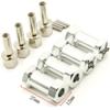 A Set of Aluminum Alloy 12mm Wheel Hub Hex Drive Adaptor + 25mm Offset for 1:10 Axial SCX10 /Wraith RC Crawler Car (Silver, 25MM) view 1