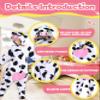 CANASOUR Cow Onesie Kids Halloween Cosplay Costume Girls One Piece Pjs Anime Unisex Hoodie Pajamas For 6-8 Years Boys Party Pyjamas (Height 47-51, 6 Years, Cow) view 3