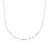 AJ's Collection Baby Footprint Personalized Sterling Silver Name Necklace, Customize with Name, Date or Special Wording, Engraved with Solid Baby Feet, Choice of 925 Chain, New Mom Gift view 4