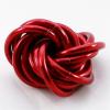 Mbii Fidget Ball (Solid Color): Quiet Mobius ADHD Anxiety Stim Stress Relief Toy Tool for Home Travel Office or Desk (Small, Full, Ruby) view 2