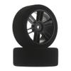 BSR Racing Tires Front 26mm Nitro Touring Foam Tire Blk Whl 382 BXRF2638B RC Tire view 1