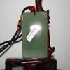 2.4" Chinese Certified Nature Hetian Nephrite Jade Lucky Horse Pendants view 4