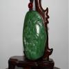2.5"China Certified Nature Hetian Nephrite Jade Happy Magpie and Plum Blossom Pendants 9896 view 3