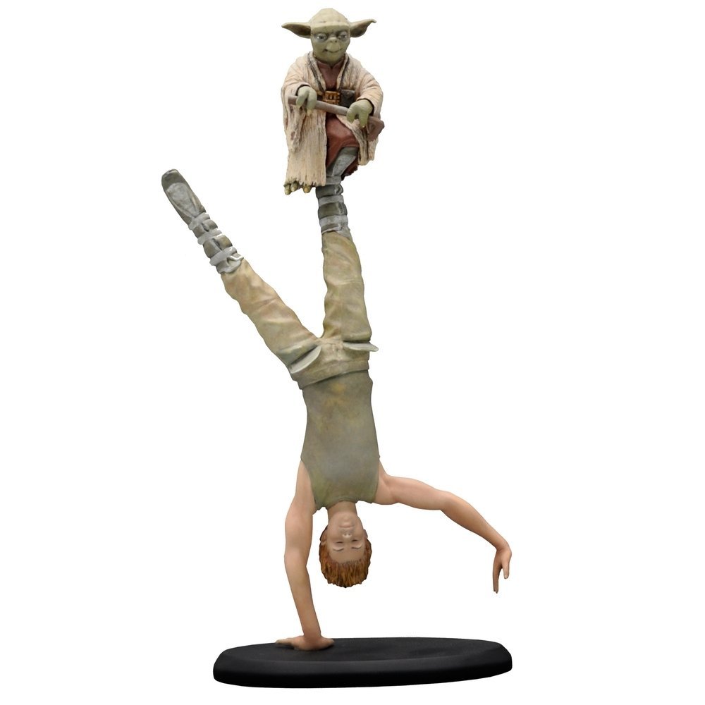 ATTAKUS Elite Collection Figure Star Wars Yoda & Luke Skywalker 1/10 SW026 2017, 26cm