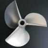CNC 1/4'' 6.35mm Aluminum Propeller 65mm Positive 3-bladed 6516 Prop P1.6 RC Boat #1692 view 1