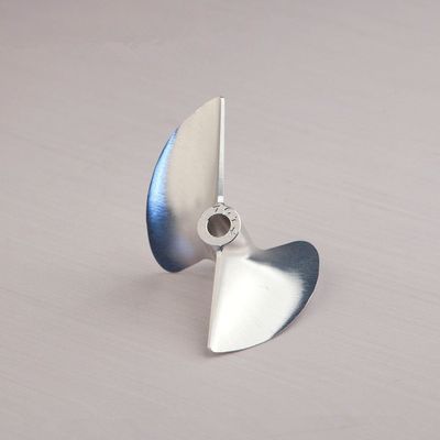 CNC 1/4'' 6.35mm Aluminum Propeller 70mm Positive 2-bladed 7016 Prop P1.6 RC Boat #1701