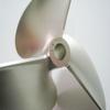 CNC 1/4'' 6.35mm Aluminum Propeller 70mm Positive 3-bladed 1470 Prop P1.4 RC Boat #1700 view 2