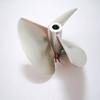 CNC 1/4'' 6.35mm Aluminum Propeller 70mm Positive 3-bladed 1470 Prop P1.4 RC Boat #1700 view 4