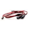 QUE-T 10mm 2 LEDs Angel Eyes & Demon Eyes LED Headlight/Back Light for 1:10 RC Model Crawler Cars, (Red + White, 10MM) view 3