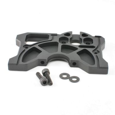CEN Racing CEGGS332A CNC Motor Mount Plate (Matte Black, M4), Colossus XT